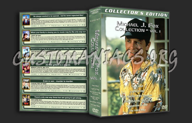 Michael J. Fox Collection dvd cover