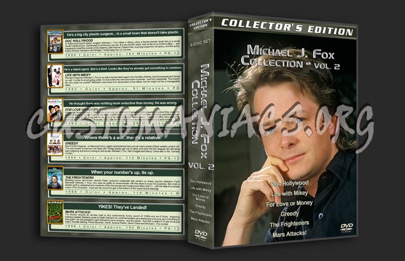 Michael J. Fox Collection dvd cover