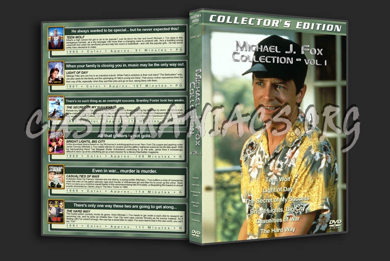 Michael J. Fox Collection dvd cover