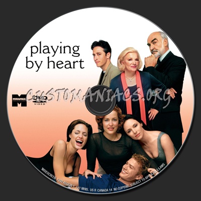 Playing By Heart dvd label