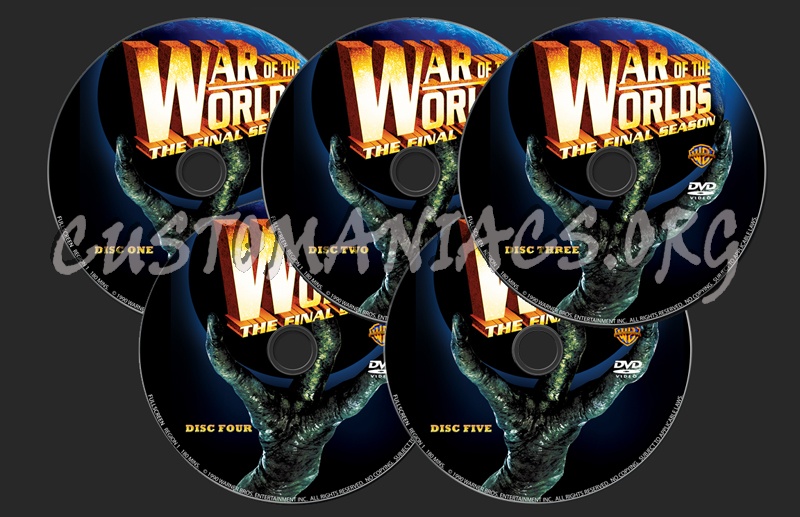 War of the Worlds - Season 2 dvd label