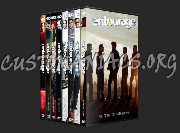 Entourage The Complete Series dvd cover