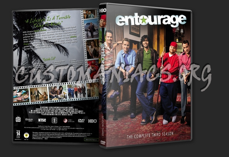 Entourage The Complete Series dvd cover