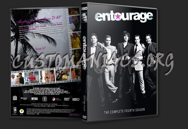 Entourage The Complete Series dvd cover