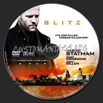Blitz dvd label