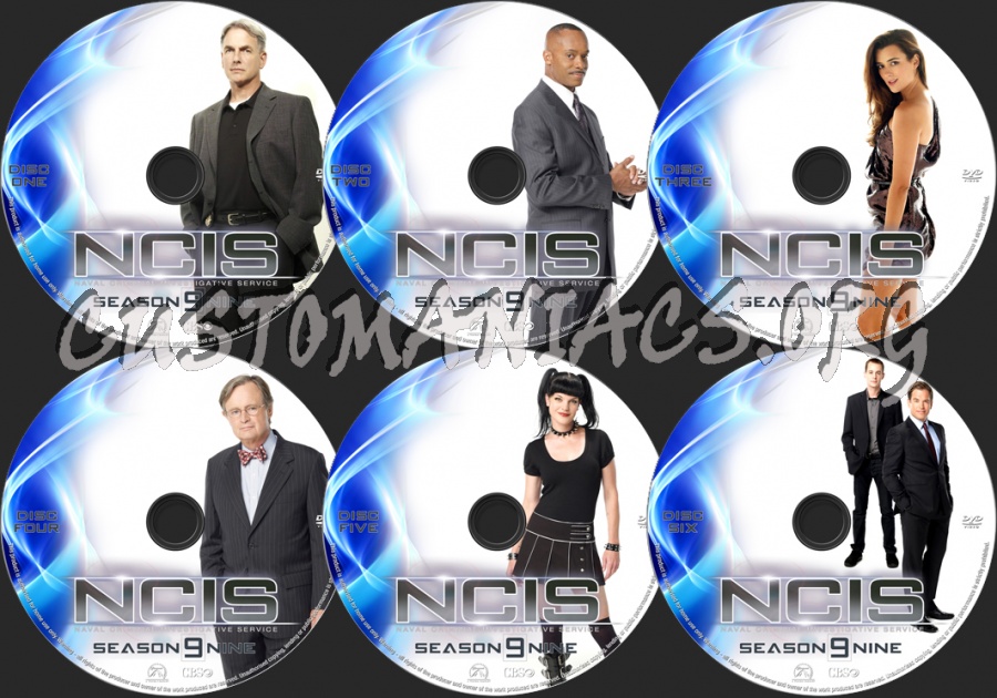 NCIS Season 9 dvd label