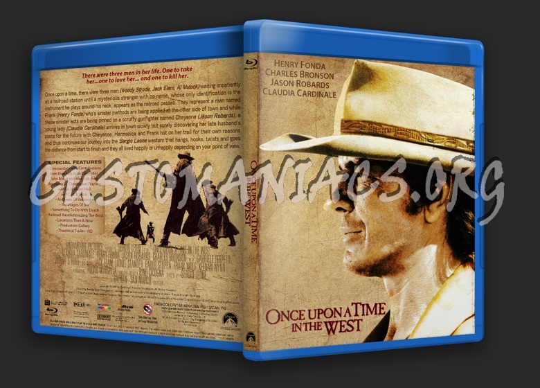 Once Upon a Time In The West blu-ray cover