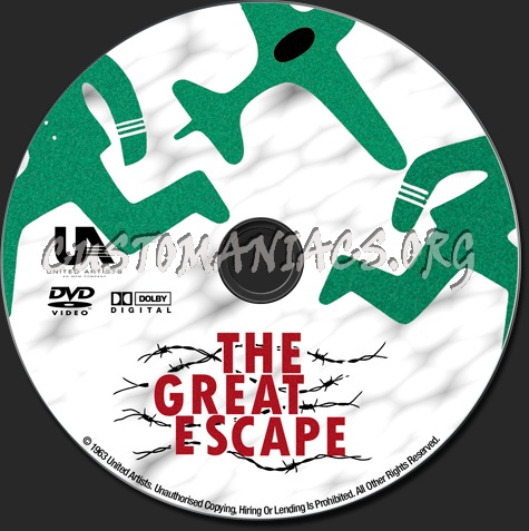 The Great Escape dvd label