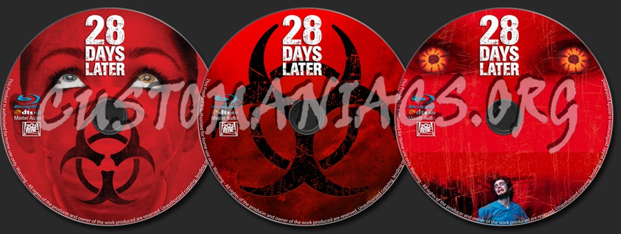 28  Days Later blu-ray label