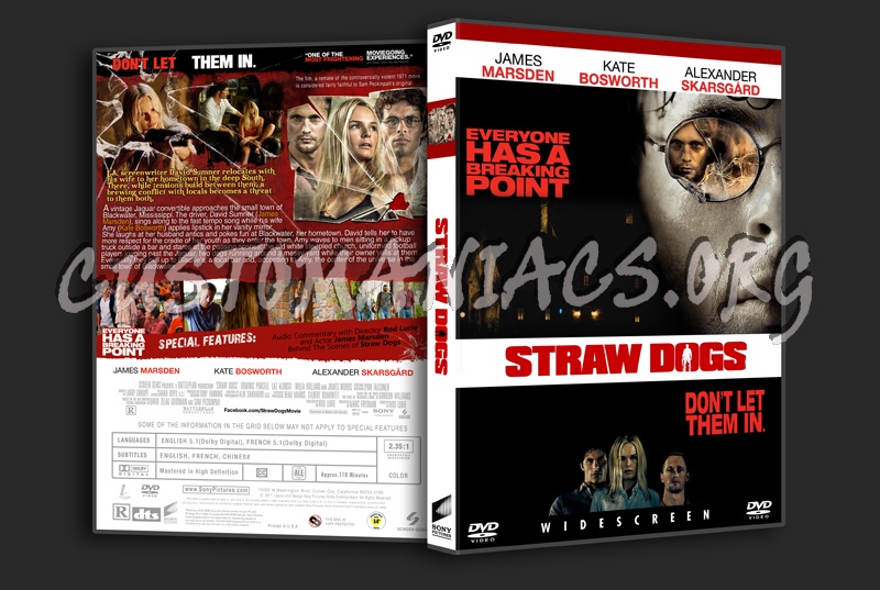 Straw Dogs dvd cover