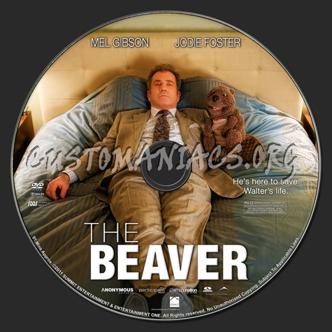 The Beaver dvd label