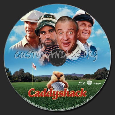 Caddyshack blu-ray label