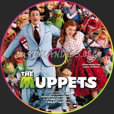 The Muppets dvd label