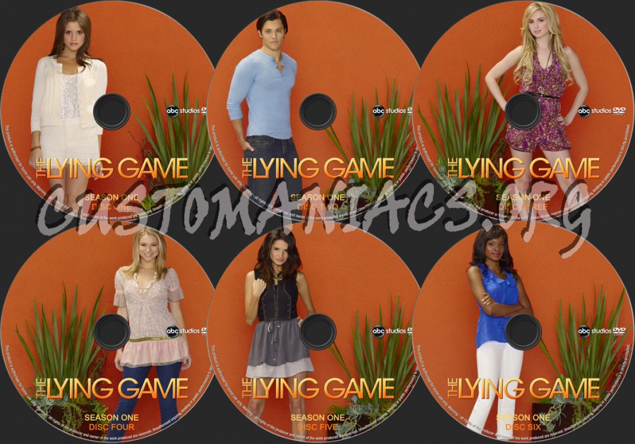 The Lying Game Season 1 dvd label