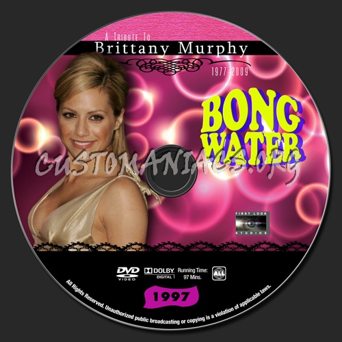 Brittany Murphy - Bongwater dvd label