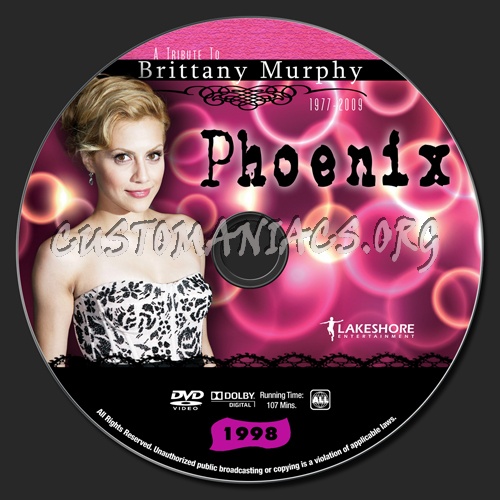 Brittany Murphy - Phoenix dvd label