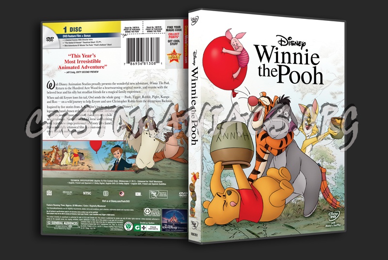 Winnie the Pooh dvd cover