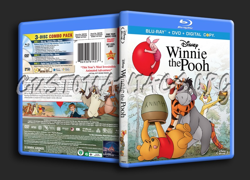 Winnie the Pooh blu-ray cover