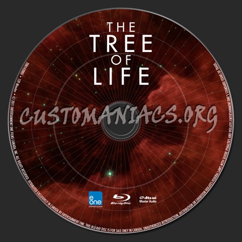 The Tree Of Life blu-ray label