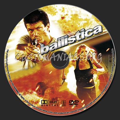 Ballistica dvd label