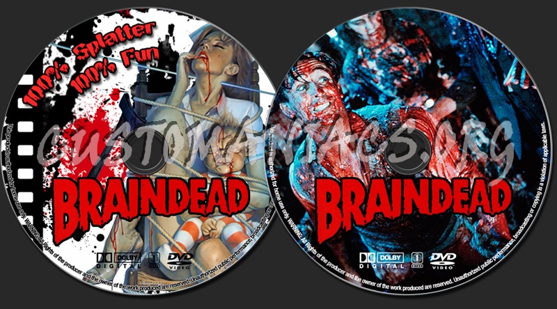 Braindead dvd label
