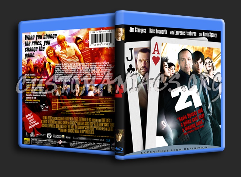 21 blu-ray cover