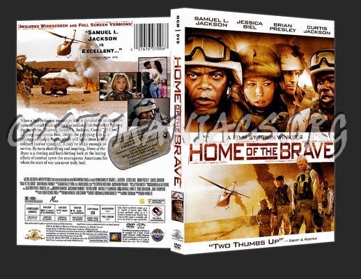 Home Of The Brave dvd cover