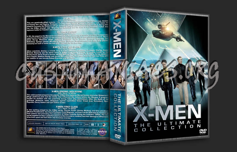 X-Men: The Ultimate Collection dvd cover