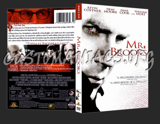 Mr. Brooks dvd cover