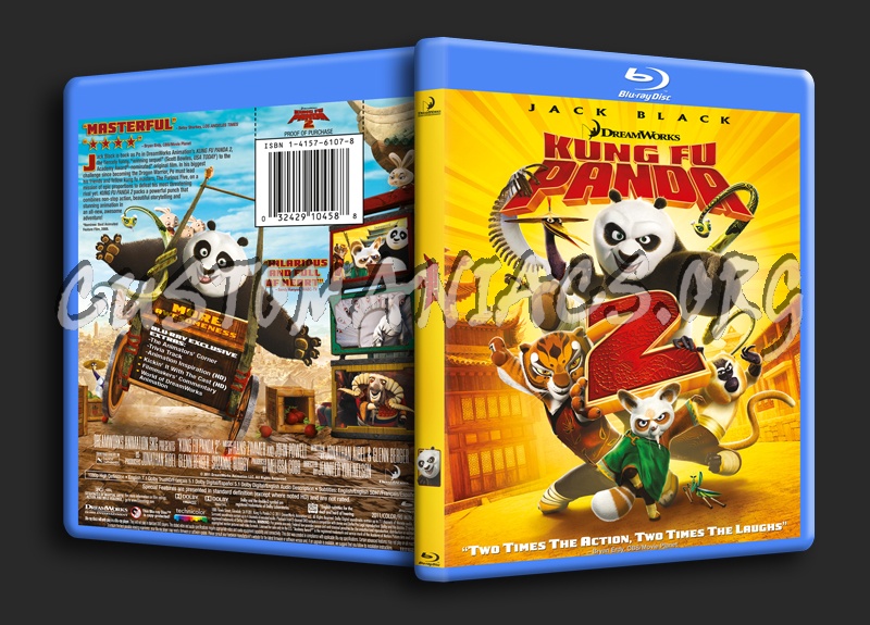 Kung Fu Panda 2 blu-ray cover