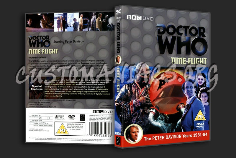 Doctor Who - Time-Flight dvd cover
