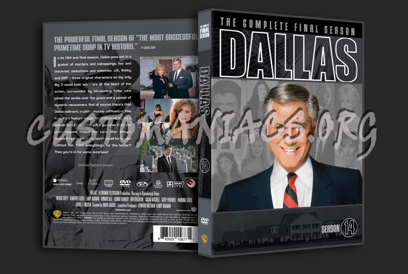 Dallas Season 14 dvd cover