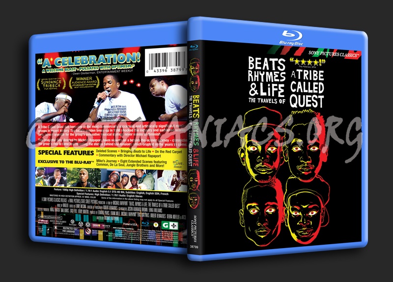 Beats Rhymes & Life The Story of a Tribe Called Quest blu-ray cover