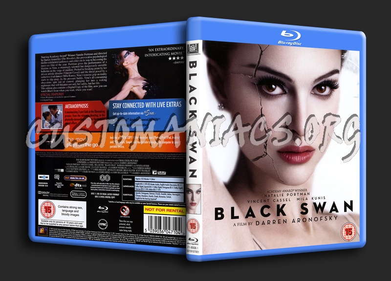 Black Swan blu-ray cover