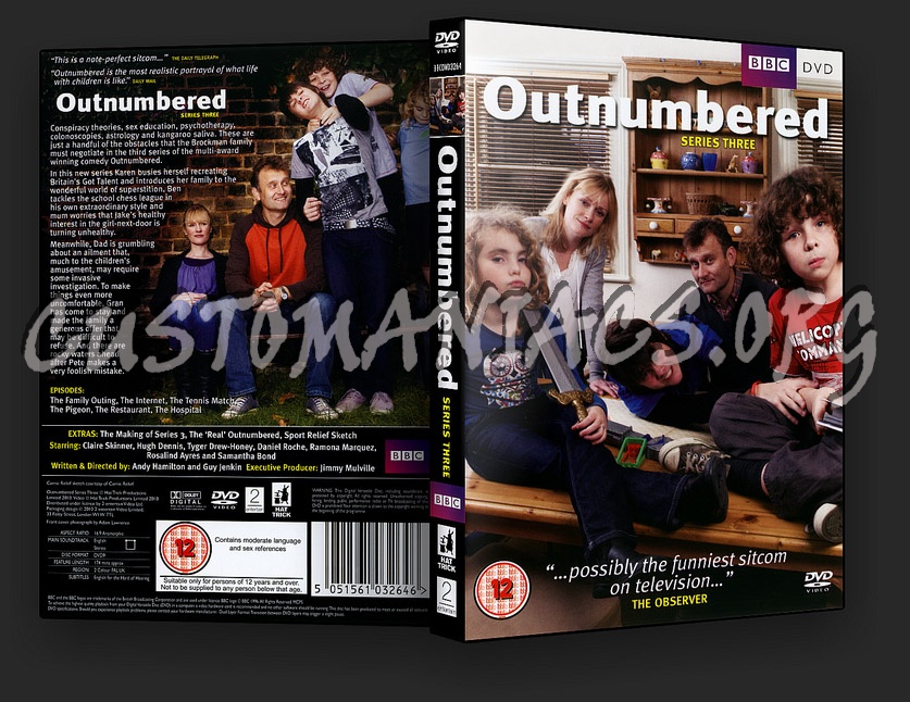 Outnumbered Series 3 dvd cover