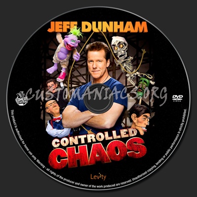 Jeff Dunham Controlled Chaos dvd label