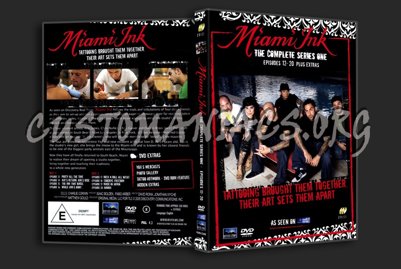 Miami Ink Series 1 Part 2 dvd cover