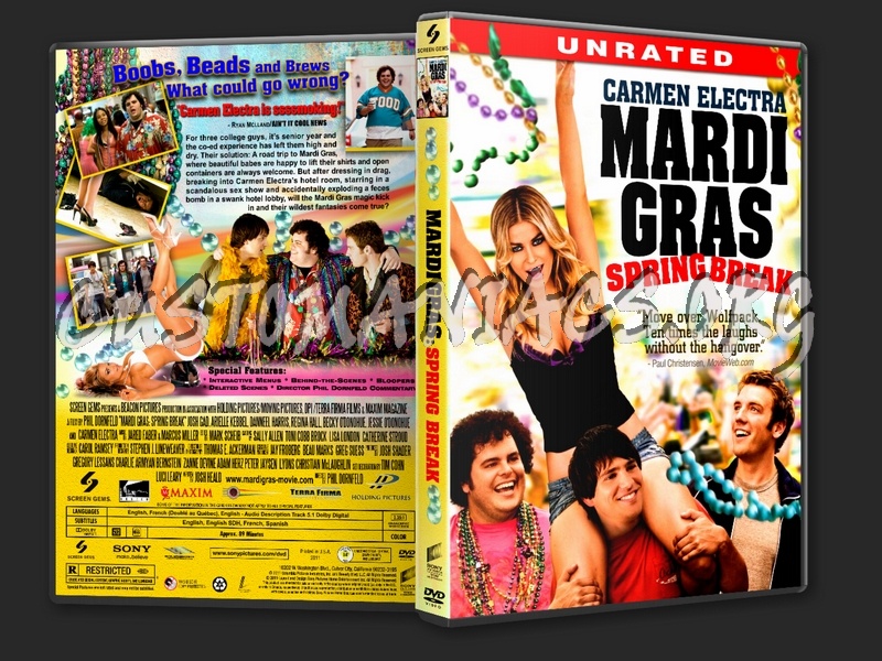 Mardi Gras: Spring Break (2011) dvd cover