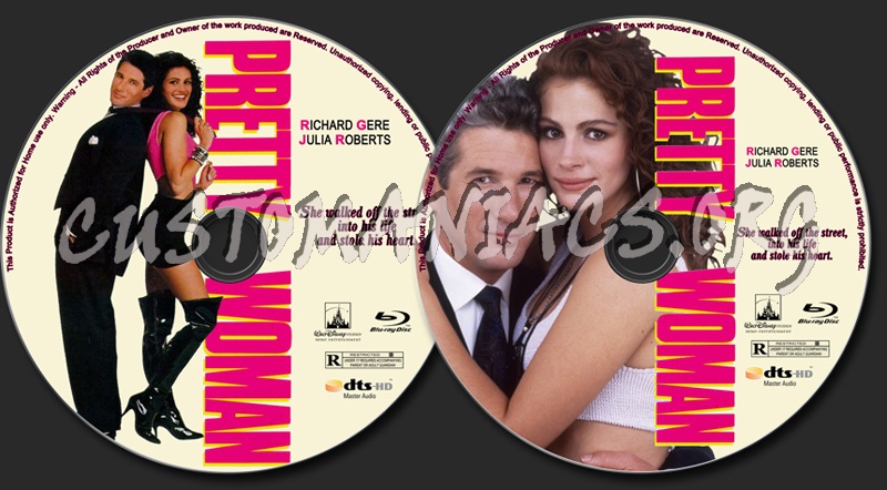 Pretty Woman blu-ray label