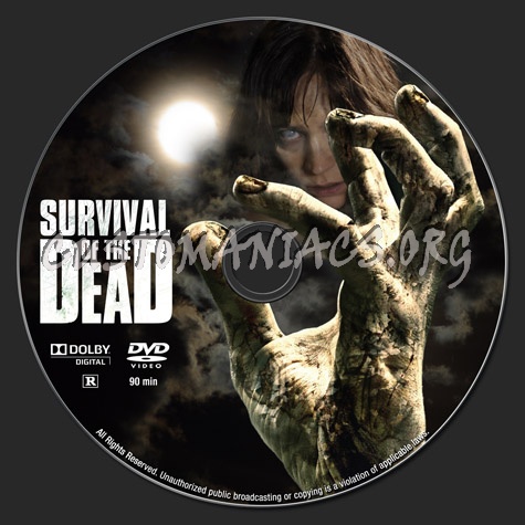 Survival of The Dead dvd label
