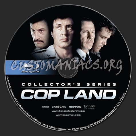 Cop Land blu-ray label