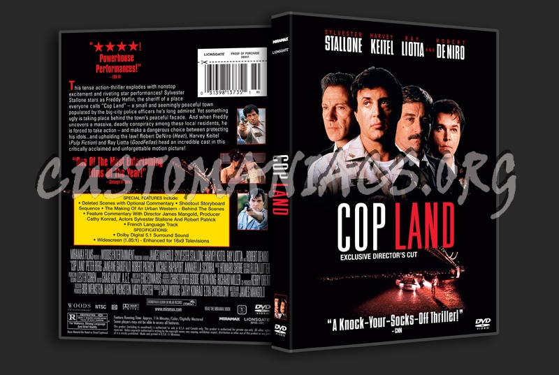 Cop Land dvd cover