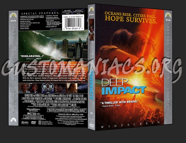 Deep Impact dvd cover