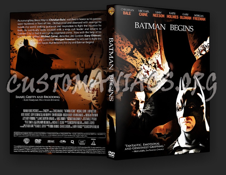 Batman Begins dvd cover