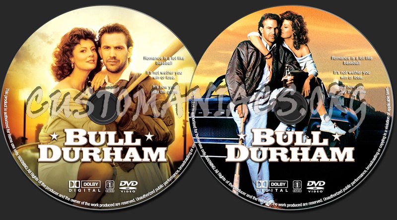 Bull Durham dvd label