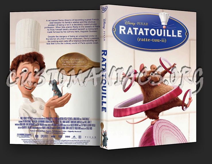 Ratatouille dvd cover