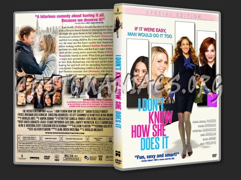 I Don't Know How She Does It (2011) dvd cover