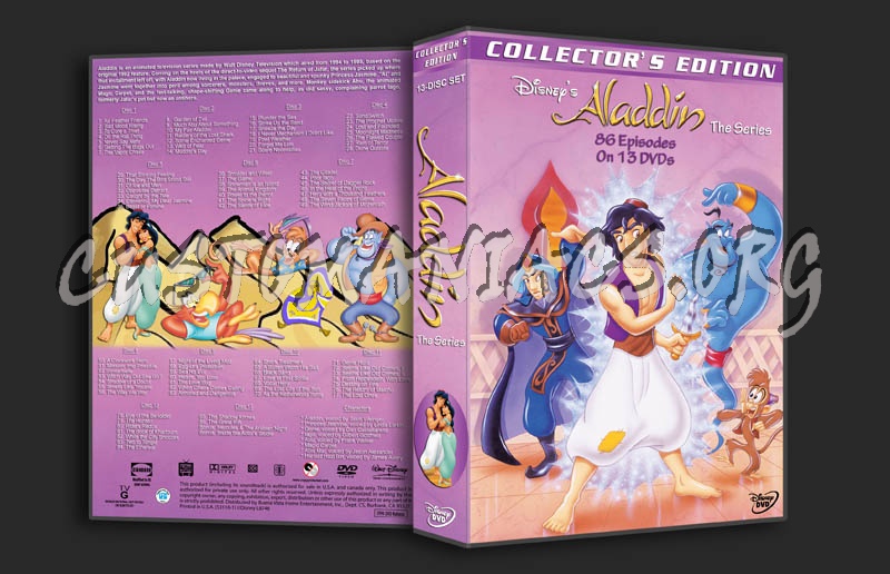 Aladdin The Series Dvd Cover Dvd Covers Labels By Customaniacs Id Free Download Highres Dvd Cover