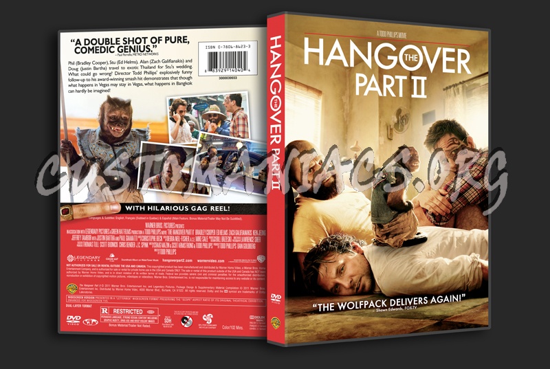 The Hangover Part II dvd cover
