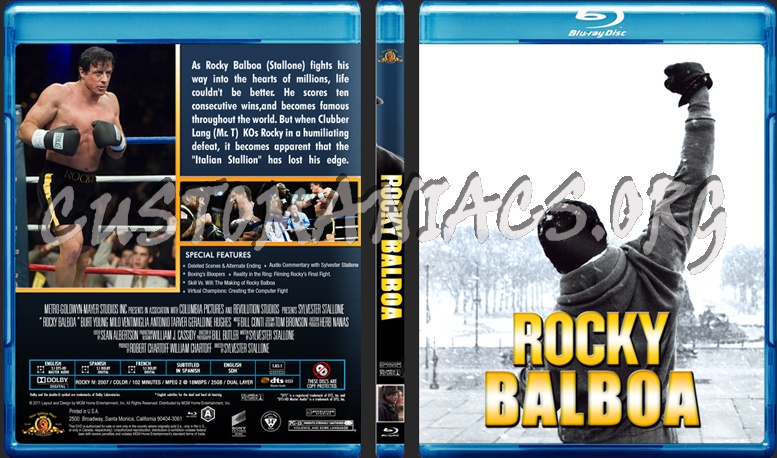 Rocky Balboa blu-ray cover